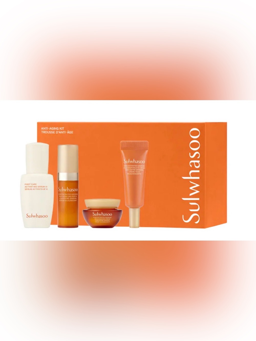 Sulwhasoo 4 pc Anti-Aging Serum & Face Oil Kit — Travel Size